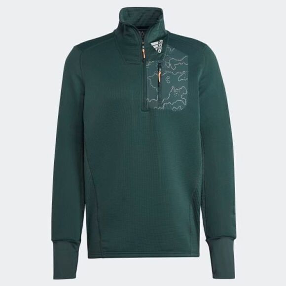 Adidas X-City Cold Ready Running Jacket Sweatshirt Men's S Green Black HF6384 - Picture 13 of 16